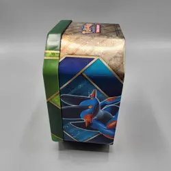 Sceptile EX Hoenn Power Tin Pokemon Trading Card TCG Storage Tin Metal Box EMPTY - Image 4