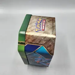 Sceptile EX Hoenn Power Tin Pokemon Trading Card TCG Storage Tin Metal Box EMPTY - Image 5