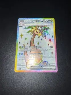 Pokemon TCG Alolan Exeggutor EX 225/191 Surging Sparks Ultra Rare Holo Card - Image 1