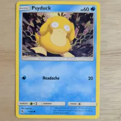 PSYDUCK 11/68 POKEMON CARD (HIDDEN FATES SET) - Image 2