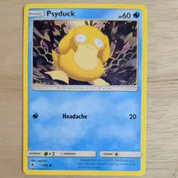 PSYDUCK 11/68 POKEMON CARD (HIDDEN FATES SET) - Image 3