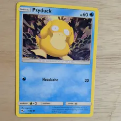 PSYDUCK 11/68 POKEMON CARD (HIDDEN FATES SET) - Image 4