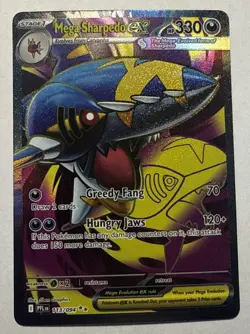 Mega Sharpedo ex 113/94 Ultra Rare | Phantasmal Flames | Pokemon Card Near Mint - Image 1
