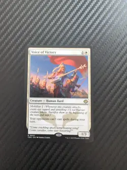 Voice of Victory Tarkir: Dragonstorm Regular Card NM Condition - Image 1