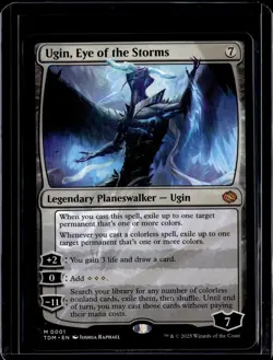 Ugin, Eye of the Storms - 1 - TDM - NM - MTG Magic the Gathering - Image 1