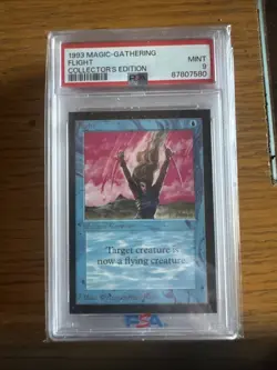 1993 MtG Flight Magic: the Gathering CE WOTC PSA 9 - Image 1