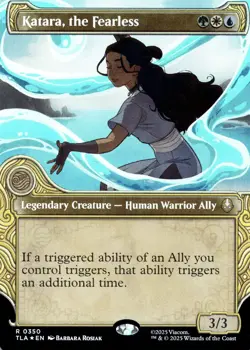 Katara, the Fearless FOIL SHOWCASE Avatar: The Last Airbender Magic MTG NM - Image 1