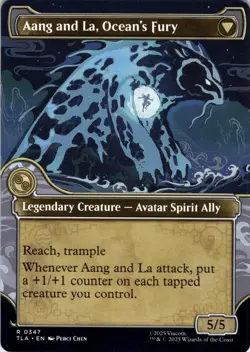 Aang, Swift Savior SHOWCASE Avatar: The Last Airbender Magic MTG NM - Image 2