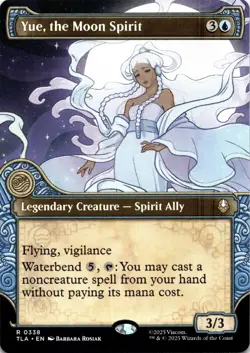 Yue, the Moon Spirit SHOWCASE Avatar: The Last Airbender Magic MTG NM - Image 1