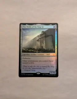 The Walls of Ba Sing Se (Foil) MTG The Last Airbender - Image 1