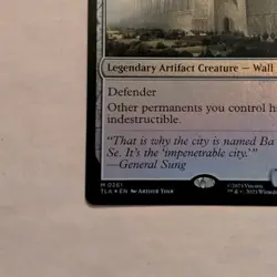 The Walls of Ba Sing Se (Foil) MTG The Last Airbender - Image 3