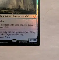 The Walls of Ba Sing Se (Foil) MTG The Last Airbender - Image 4