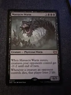 Massacre Wurm #147 MTG Duskmourn NM X1 - Image 1