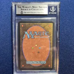 MTG ALPHA U A Black Vise BGS 9 Quad+ MINT (Gem Mint edges) 1993 - Image 2