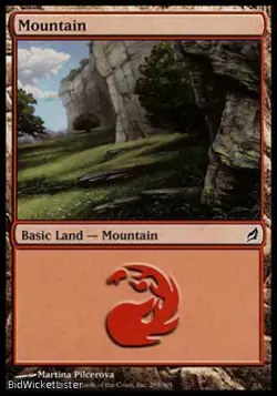 Mountain 295 Lorwyn Light Play LP MTG Magic the Gathering DNA GAMES - Image 1