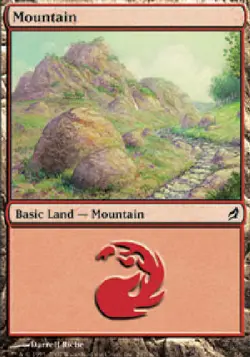 Mountain 297 Lorwyn Light Play LP MTG Magic DNA GAMES - Image 1