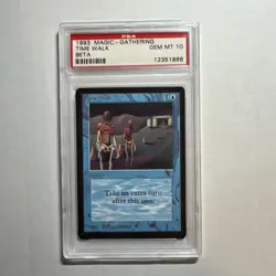 MTG Beta Limited Edition Power 9 Time Walk PSA 10! Gem Mint! 1993 English - Image 1