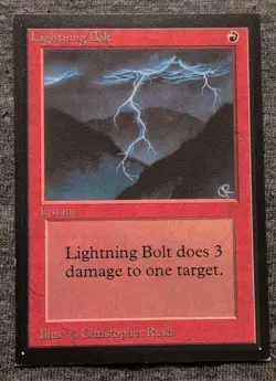 MTG Lightning Bolt - LP/NM - Collectors Edition CE ⚡🔥 - Image 1