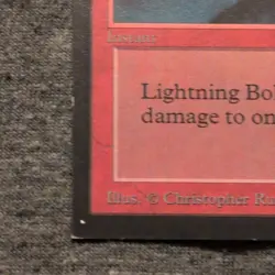 MTG Lightning Bolt - LP/NM - Collectors Edition CE ⚡🔥 - Image 4