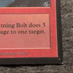 MTG Lightning Bolt - LP/NM - Collectors Edition CE ⚡🔥 - Image 5