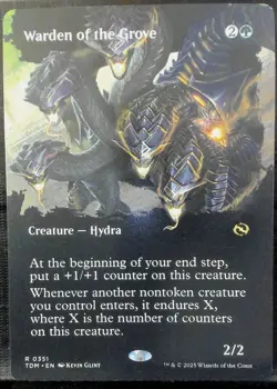 Warden of the Grove Borderless 351 NM Tarkir: Dragonstorm Regular - Image 1