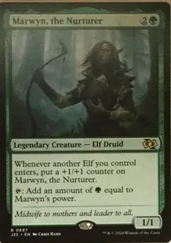 Marwyn, the Nurturer Regular - MTG Foundations Jumpstart - Image 1