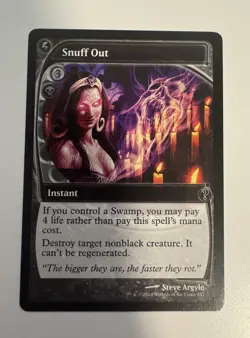 Snuff Out (Future Sight) Mystery Booster 2 Regular - NM - Image 1