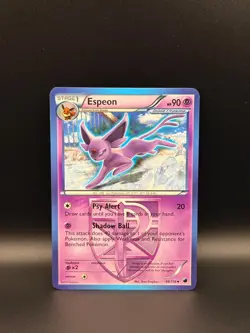 Pokemon TCG Espeon Holo & Non-Holo Lot Plasma Freeze 2013 LP - MP #48/116 - Image 5