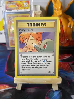 Pokemon TCG Gym Heroes Misty’s Tears Trainer - 118/132 - LP - Image 1