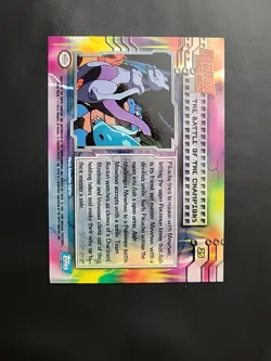 NM! The Battle Of The Champions #25 Mewtwo Strikes Back 1st Movie Topps Pokemon - Image 2