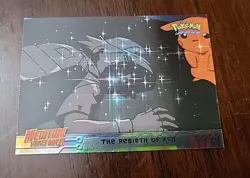 NM! FOIL Pokemon TCG The Rebirth Of Ash 38 Topps Mewtwo Strikes Back - Image 1