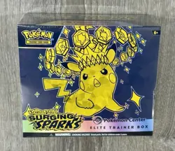 Surging Sparks Pokemon Center Exclusive ETB Elite Trainer Box Sealed - Image 1