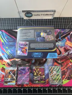 Pokemon TCG Phantasmal Flames Elite Trainer Box ETB Sealed New! & Meowth IR 👀🔥 - Image 4