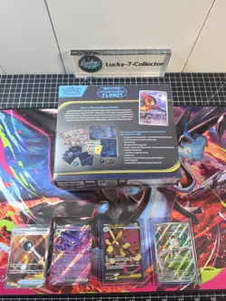Pokemon TCG Phantasmal Flames Elite Trainer Box ETB Sealed New! & Meowth IR 👀🔥 - Image 5