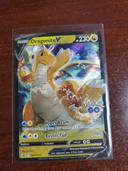 Pokemon TCG - Dragonite V - SWSH235 - Promo Ultra Rare Holo - NEAR MINT - Image 1