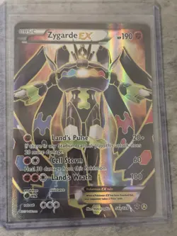 Zygarde EX 54a/124 Fates Collide Alternate Full Art Promo Pokemon TCG (NM) - Image 1