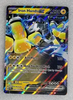 Iron Hands ex 031/131 NM/M SV Prismatic Evolutions Pokemon TCG - Image 1