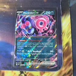 Pokemon TCG Munkidori ex #037/064 Double Rare Shrouded Fable NM - Image 1