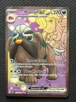Arven's Mabosstiff ex 218/182 Destined Rivals |NM| Pokemon TCG - Image 1