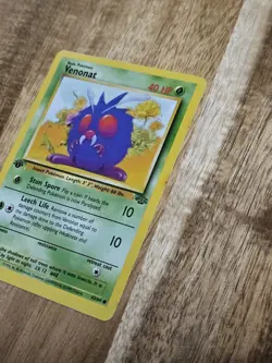 Venonat 1st Edition - #63/64 - Jungle Set - Pokemon TCG - 1999 - Excellent - Image 5