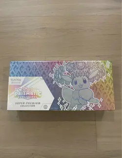 Pokemon TCG: Prismatic Evolution Super Premium Collection Factory Sealed Box - Image 1