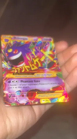 Pack Fresh NM-M Mega Gengar EX XY Phantom Forces 121/119 2014 Pokemon TCG - Image 4