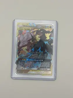 2019 Pokemon Sun & Moon Cosmic Eclipse Reshiram & Zekrom GX 157/236 - NM - Image 1