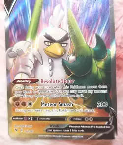 Pokemon TCG Galarian Sirfetch'd V (Full Art) 174/185 Swsh04: Vivid Voltage Holo - Image 4