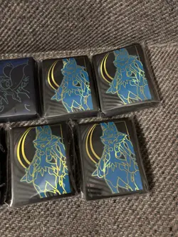 9 Pokemon Mega Lucario, Gardevoir, And Phantasmal Flames ETB Sleeves - Image 4