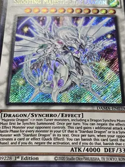 Shooting Majestic Star Dragon | DAMA-EN039 | Secret Rare | NM | 1st Ed | YuGiOh! - Image 2