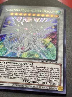 Shooting Majestic Star Dragon | DAMA-EN039 | Secret Rare | NM | 1st Ed | YuGiOh! - Image 3