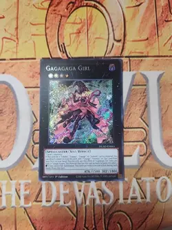 Gagagaga Girl DUAD-EN043 Secret Rare 1st Edition NM Yugioh - Image 1
