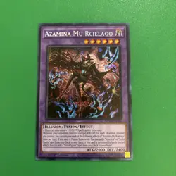 Yugioh! Azamina Mu Rcielago - MP25-EN104 - Prismatic Secret Rare - 1st Edition N - Image 1