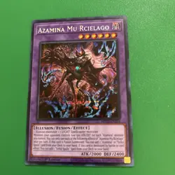 Yugioh! Azamina Mu Rcielago - MP25-EN104 - Prismatic Secret Rare - 1st Edition N - Image 3